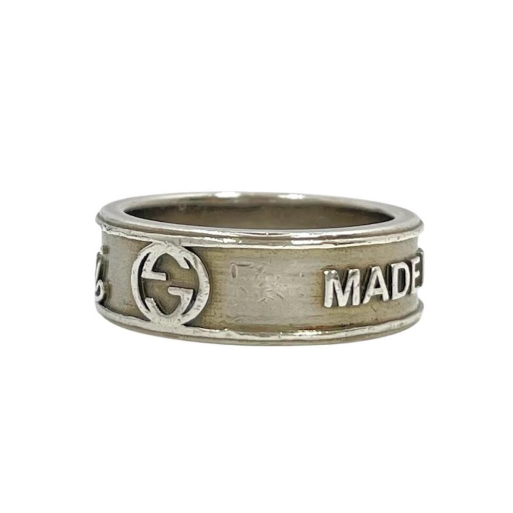 Gucci Interlocking Gg Ring Silver - image 1